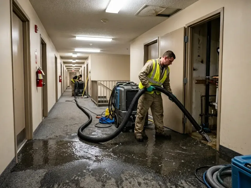 multi-unit-apartment-hallway-f-005 — frequently asked questions, Emergency Burst Pipe Water Extraction & Removal in Haverhil…
